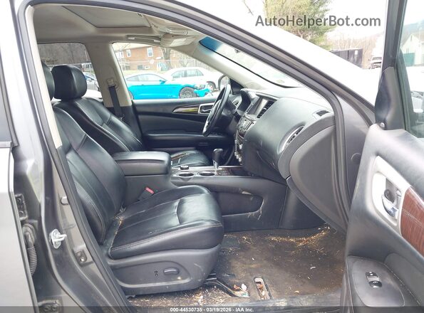 5N1AR2MM1GC617172 2016 NISSAN PATHFINDER Серый Вид салона спереди