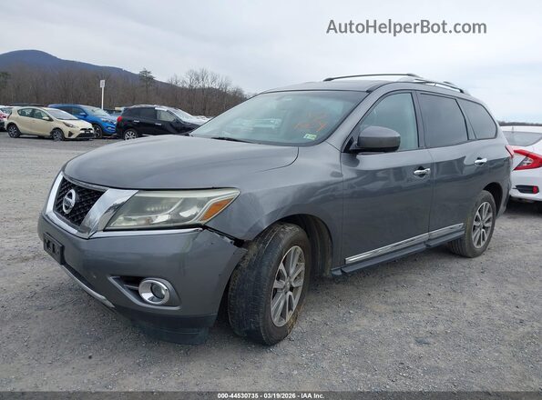 5N1AR2MM1GC617172 2016 NISSAN PATHFINDER Серый Вид спереди