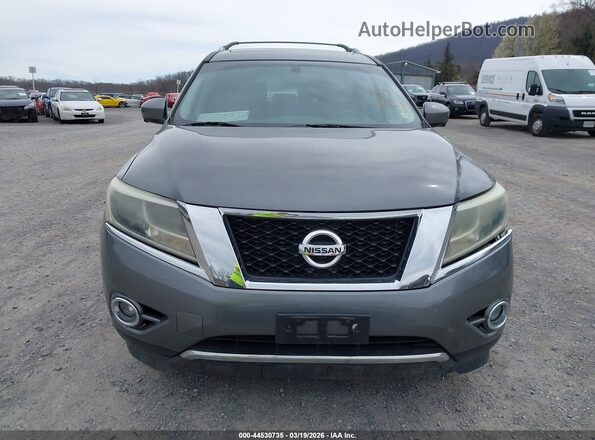 5N1AR2MM1GC617172 2016 NISSAN PATHFINDER Серый Вид задней части салона