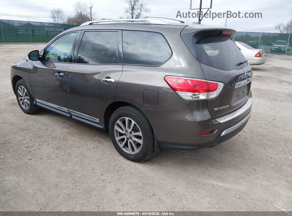 5N1AR2MM2GC626818 2016 NISSAN PATHFINDER Коричневый Задняя левая четверть