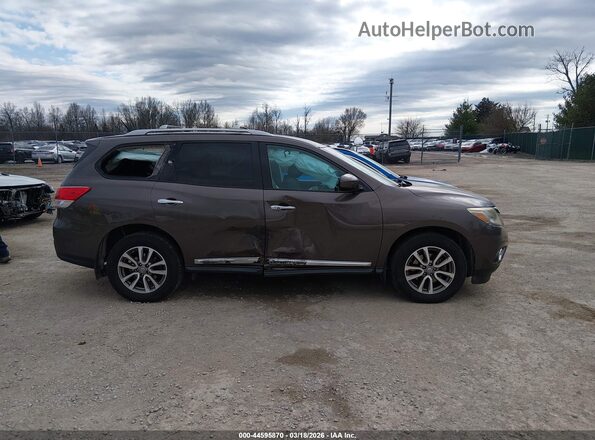 5N1AR2MM2GC626818 2016 NISSAN PATHFINDER Коричневый Вид задней части салона