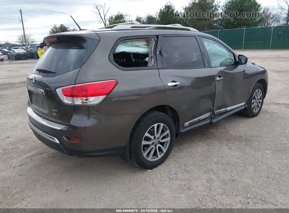 5N1AR2MM2GC626818 2016 NISSAN PATHFINDER Коричневый Задняя правая четверть