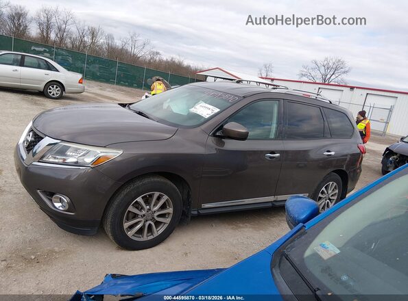 5N1AR2MM2GC626818 2016 NISSAN PATHFINDER Коричневый Панорамный вид салона 360°
