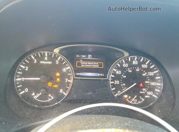 5N1AR2MM5GC662342 2016 NISSAN PATHFINDER Gray Instrument cluster view