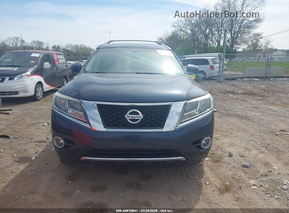 5N1AR2MN9GC620510 2016 NISSAN PATHFINDER Blue Widok wnętrza z tyłu