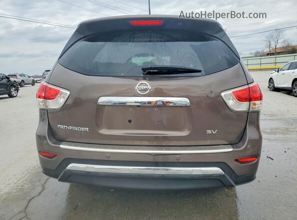 5N1AR2MN9GC636481 2016 NISSAN PATHFINDER Tan უკანა ხედი