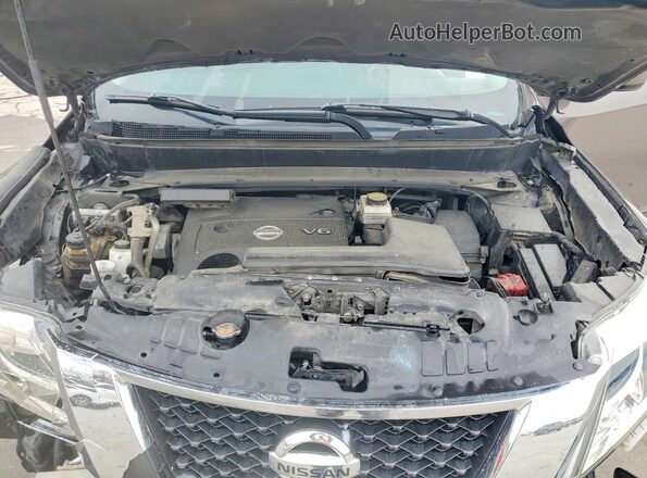 5N1AR2MN9GC636481 2016 NISSAN PATHFINDER Tan ძრავის განყოფილების ხედი