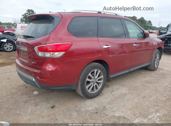5N1AR2MN9GC638327 2016 NISSAN PATHFINDER Red Rear right
