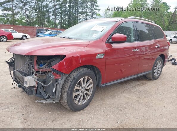 5N1AR2MN9GC638327 2016 NISSAN PATHFINDER Red Front left