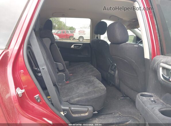 5N1AR2MN9GC638327 2016 NISSAN PATHFINDER Red VIN sticker view
