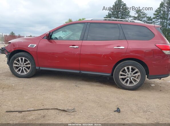 5N1AR2MN9GC638327 2016 NISSAN PATHFINDER Red 