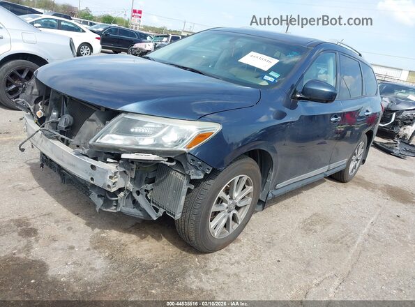 5N1AR2MN9GC669075 2016 NISSAN PATHFINDER Серый Передняя левая четверть