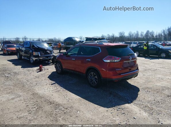 5N1AT2MT0GC867043 2016 NISSAN ROGUE Красный Задняя левая четверть