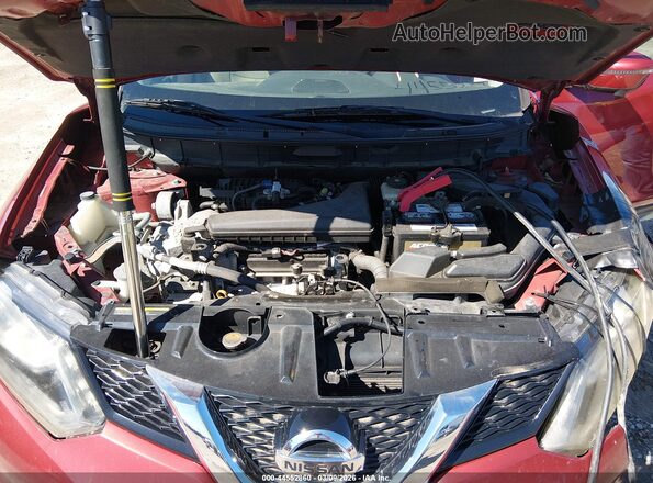 5N1AT2MT0GC867043 2016 NISSAN ROGUE Красный Вид сзади