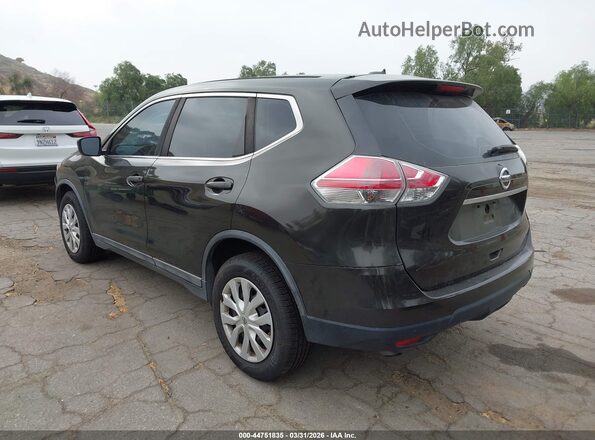 5N1AT2MT1GC743024 2016 NISSAN ROGUE Black Rear left