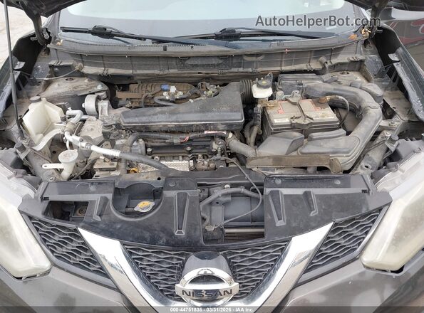 5N1AT2MT1GC743024 2016 NISSAN ROGUE Black Rear view