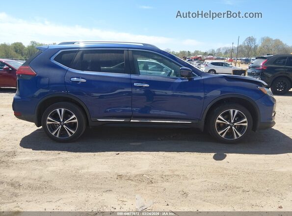 5N1AT2MT2HC838399 2017 NISSAN ROGUE Синий 