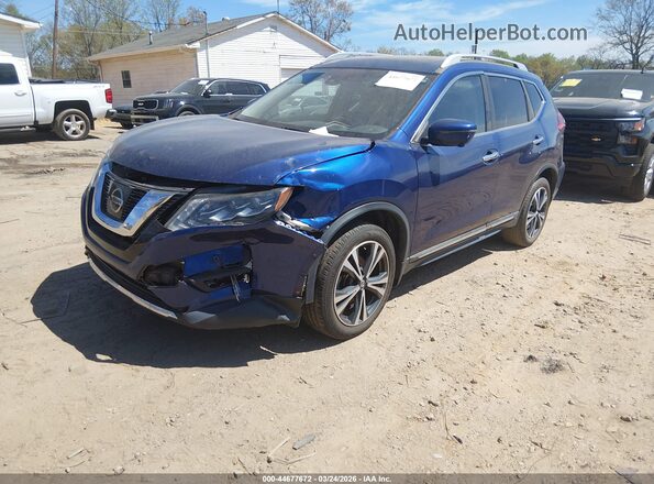 5N1AT2MT2HC838399 2017 NISSAN ROGUE Синий 