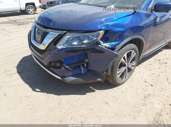 5N1AT2MT2HC838399 2017 NISSAN ROGUE Синий 