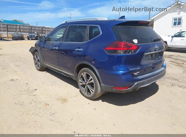5N1AT2MT2HC838399 2017 NISSAN ROGUE Синий 