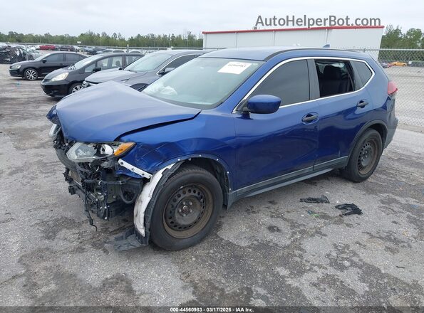 5N1AT2MT3JC791521 2018 NISSAN ROGUE Blue Przód lewy