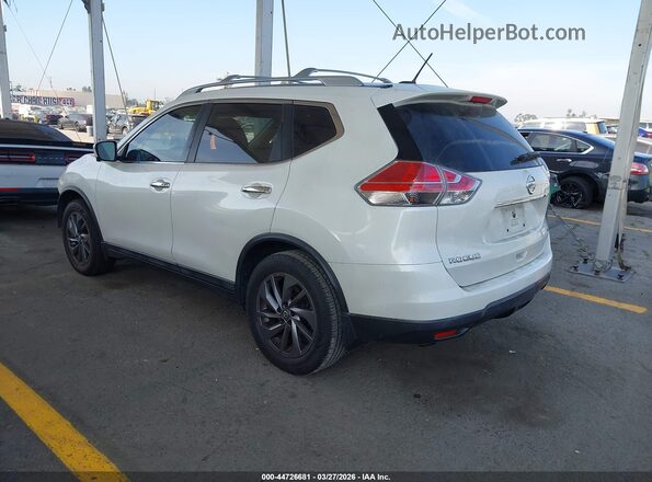 5N1AT2MT5GC762420 2016 NISSAN ROGUE White Tył lewy