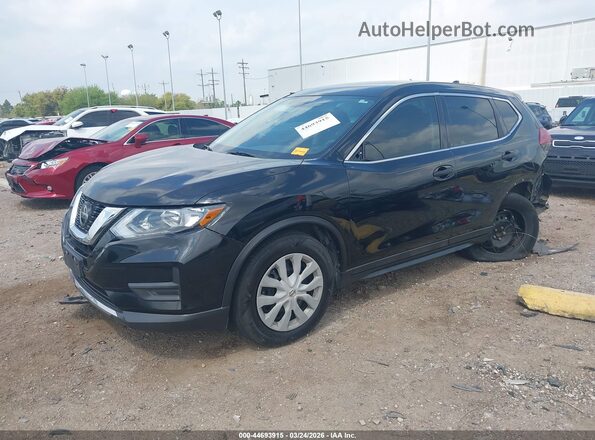 5N1AT2MT6JC749537 2018 NISSAN ROGUE Black Przód lewy