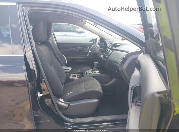 5N1AT2MT6JC749537 2018 NISSAN ROGUE Black Widok wnętrza z przodu