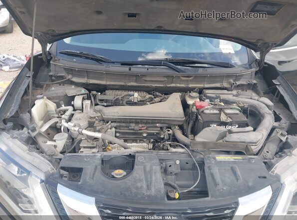5N1AT2MT6JC749537 2018 NISSAN ROGUE Black Widok z tyłu