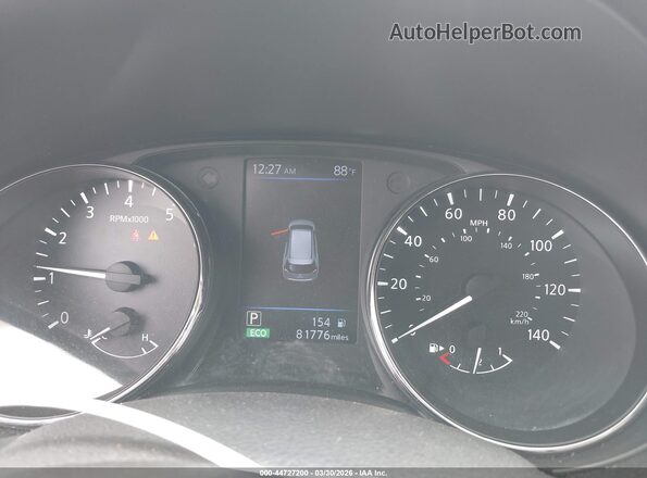 5N1AT2MT7LC754894 2020 NISSAN ROGUE Red Հետևի նստատեղերի տեսք