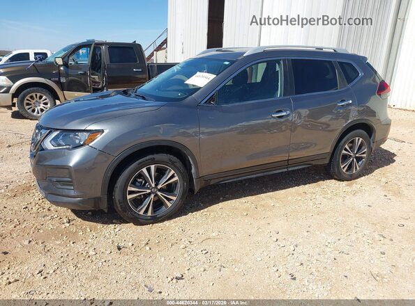 5N1AT2MT8LC710001 2020 NISSAN ROGUE Серый Передняя левая четверть