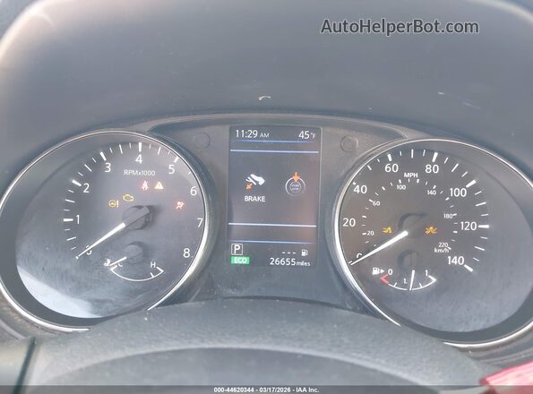 5N1AT2MT8LC710001 2020 NISSAN ROGUE Серый Вид задних сидений