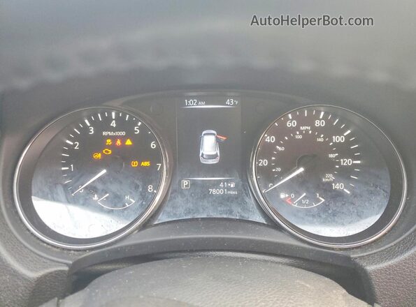5N1AT2MT9HC733276 2017 NISSAN ROGUE Silver Սարքավորումների վահանակի տեսք