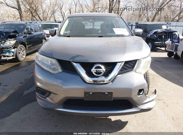 5N1AT2MTXGC798300 2016 NISSAN ROGUE Gray 