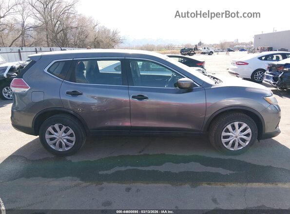 5N1AT2MTXGC798300 2016 NISSAN ROGUE Gray 