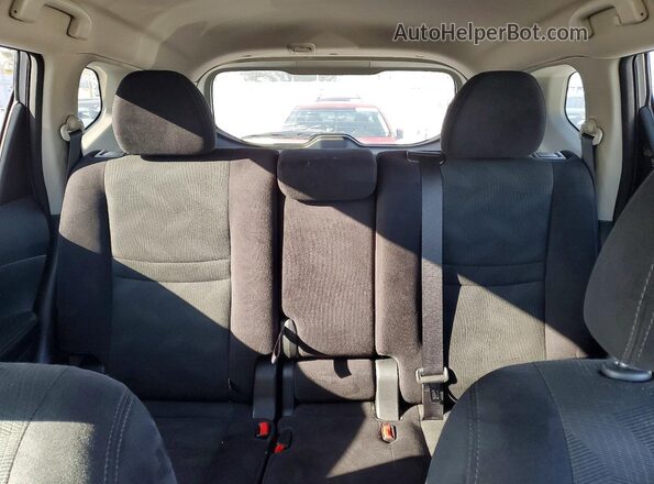 5N1AT2MTXGC864909 2016 NISSAN ROGUE Gray Widok tylnych siedzeń