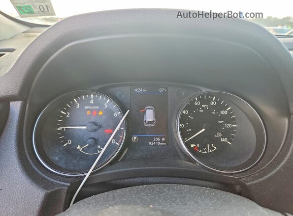 5N1AT2MTXKC784924 2019 NISSAN ROGUE Gray 