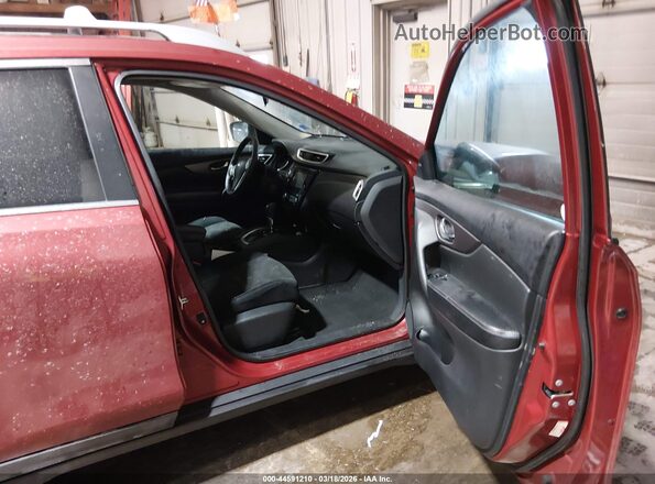 5N1AT2MV0GC758910 2016 NISSAN ROGUE Burgundy 