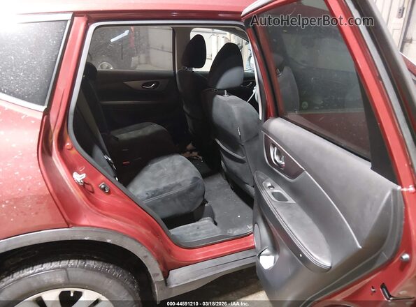5N1AT2MV0GC758910 2016 NISSAN ROGUE Burgundy 