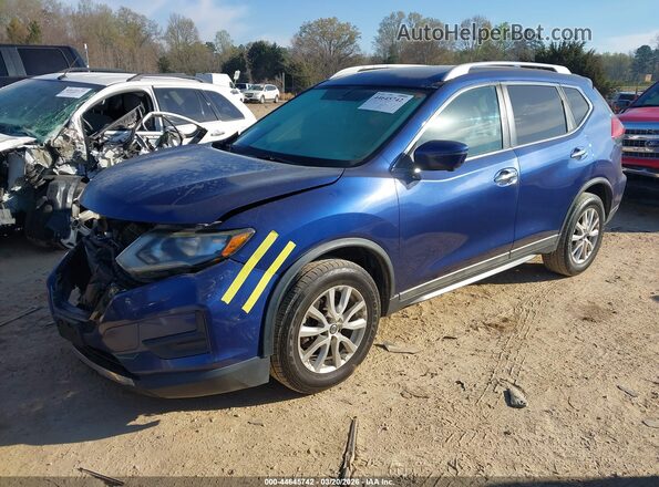 5N1AT2MV0HC821196 2017 NISSAN ROGUE Blue 
