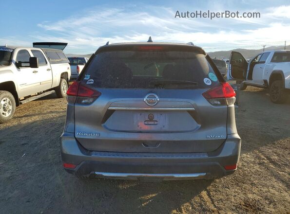 5N1AT2MV4JC817237 2018 NISSAN ROGUE Silver Вид ззаду