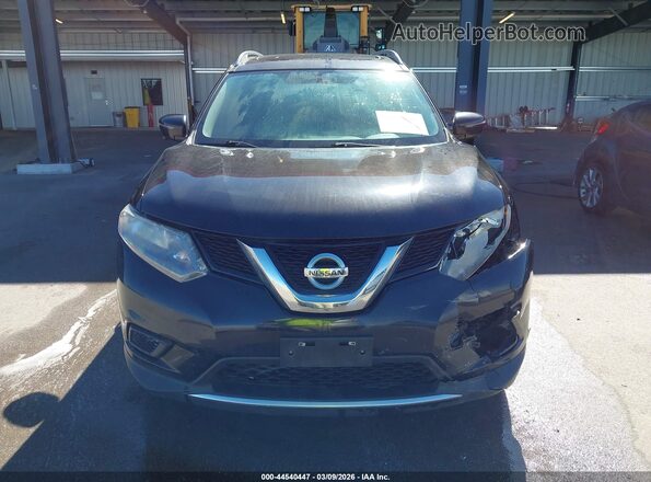 5N1AT2MV5GC853513 2016 NISSAN ROGUE Black Vista del cuadro de instrumentos