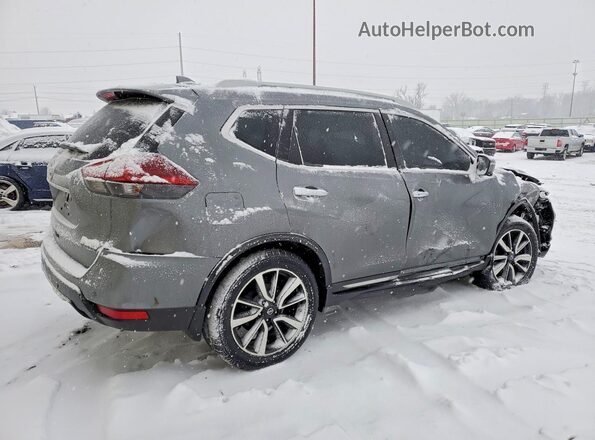 5N1AT2MV6KC738394 2019 NISSAN ROGUE Gray 