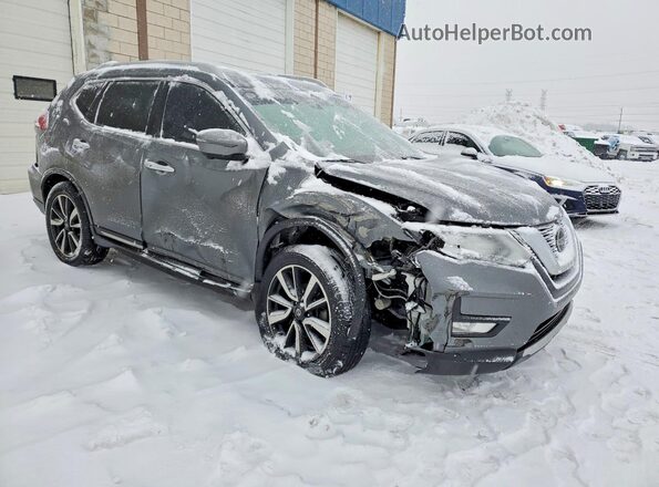 5N1AT2MV6KC738394 2019 NISSAN ROGUE Gray 