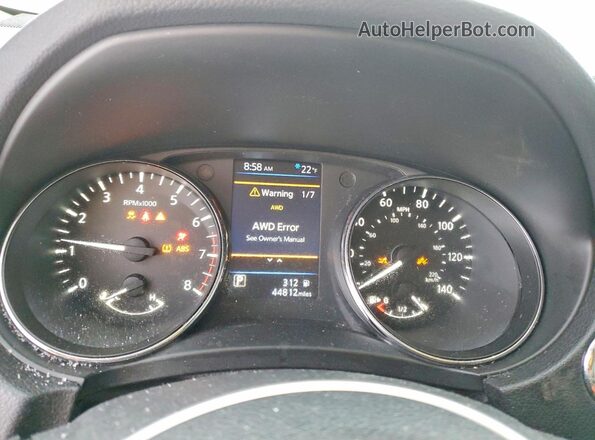 5N1AT2MV6KC738394 2019 NISSAN ROGUE Gray 