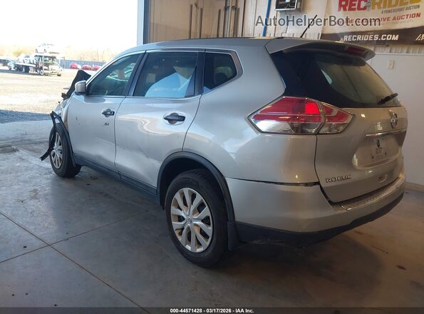 5N1AT2MV7GC924050 2016 NISSAN ROGUE Silver Trasero izquierdo