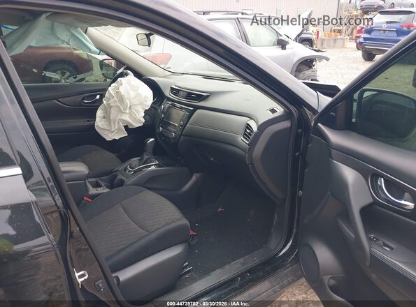 5N1AT2MV8KC778606 2019 NISSAN ROGUE Black Front interior view