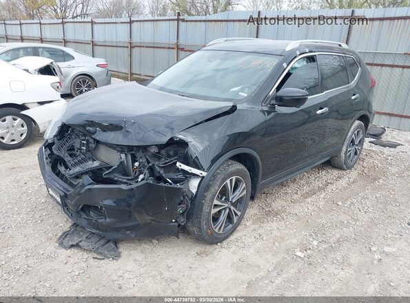 5N1AT2MV8KC778606 2019 NISSAN ROGUE Black Front left