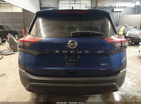 5N1AT3AB1MC832380 2021 NISSAN ROGUE Blue 