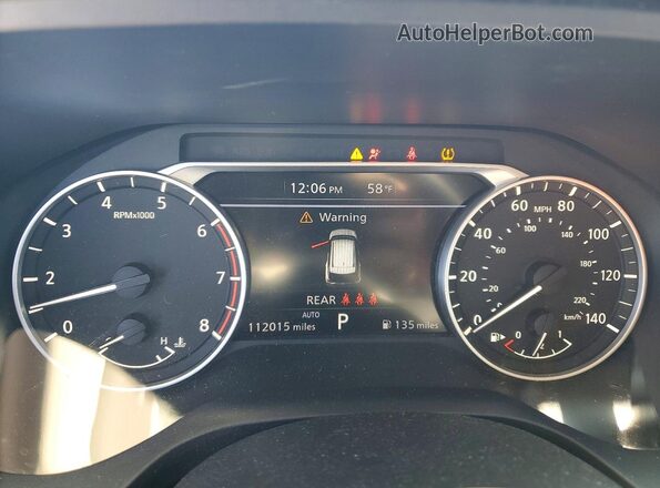 5N1AT3AB9MC840890 2021 NISSAN ROGUE Gray Vista del cuadro de instrumentos